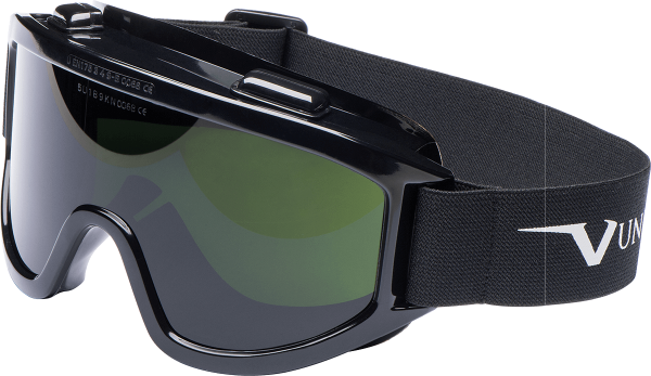 Очки UNIVET™ 601, (РС), н/в, газосварочные Green IR5, покрытие AS+/AF+