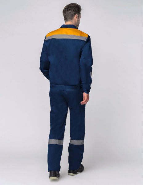 Костюм ЛИГОР-2 СОП с ПК (т.синий/оранжевый)