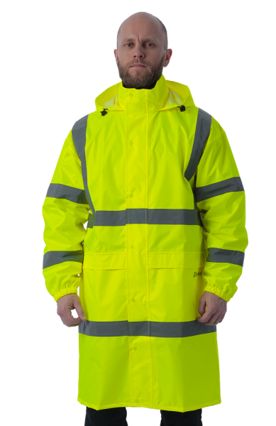 Плащ-дождевик BRODEKS KS252 сигнальный (желтый)