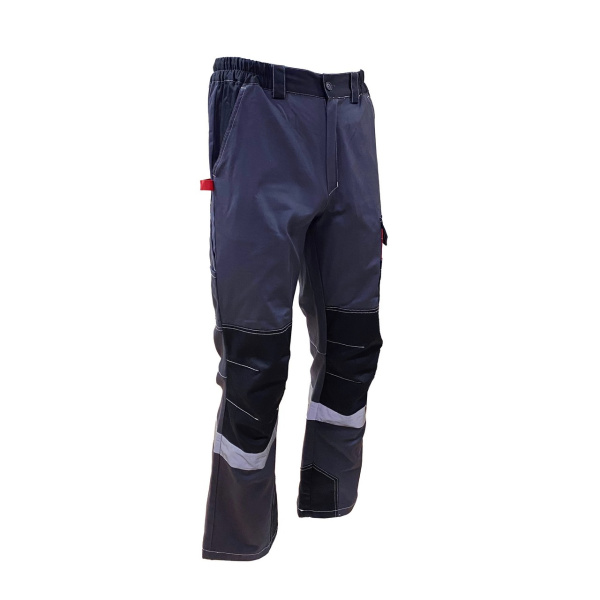 Костюм ФОРМУЛА КОТТОН ФБ1 с БР (т.серый/чёрный/красный)