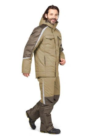 Костюм ФИЛИГИР зимний с БР (бежевый/хаки)