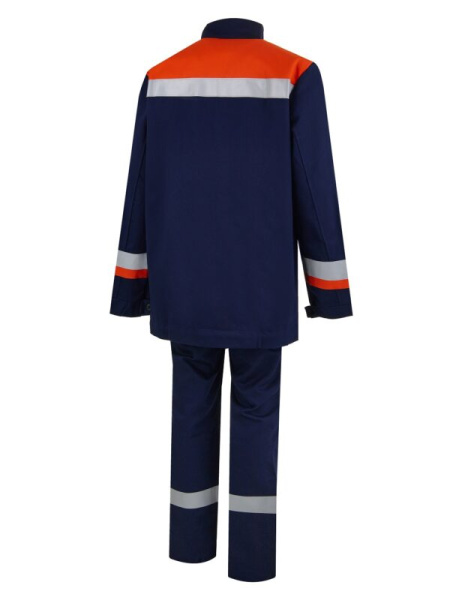 Костюм ЭНЕРГИЯ-Б 35,2 кал. с ПК (т.синий/оранжевый)