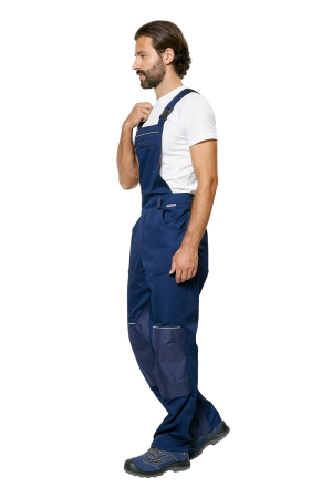 Полукомбинезон ШЕЛБИ (т.синий/циан)