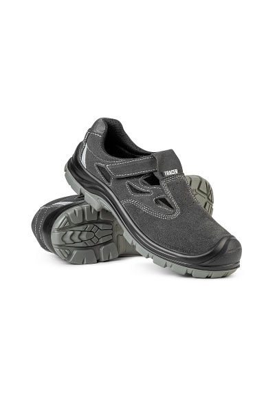 Полуботинки ТРЕЙСЕР-АКТИВ с перфорацией (серый)