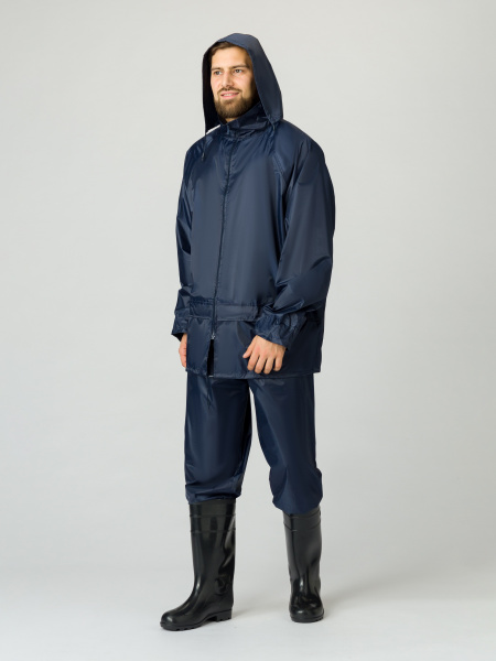 Костюм ТУРИСТ влагозащитный (т.синий)