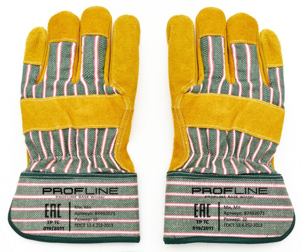 Перчатки PROFLINE BASE WINTER комбинированные утепленные