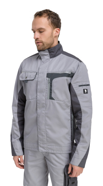 Куртка RONTA KR2020 (св.серый/т.серый)