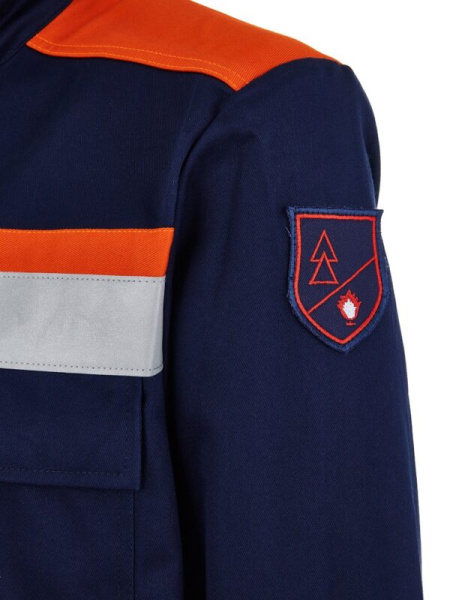 Костюм ЭНЕРГИЯ-Б 35,2 кал. с ПК (т.синий/оранжевый)