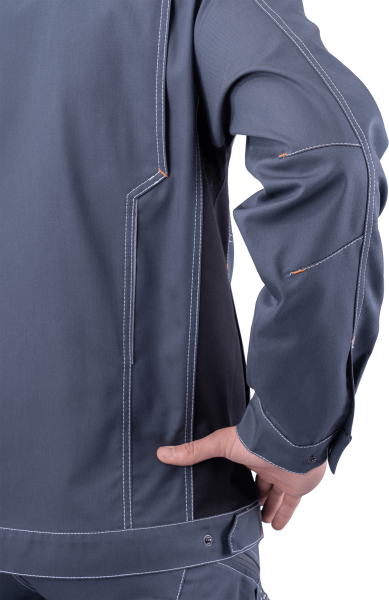 Куртка ПЕРФЕКТ (серый/черный)