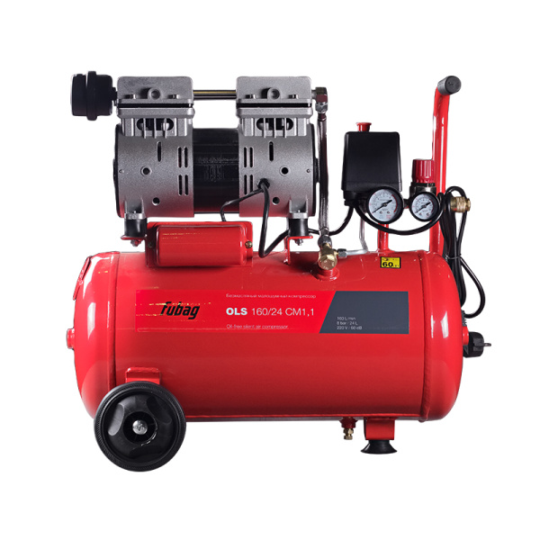 Компрессор безмасляный малошумный FUBAG OLS 160/24 CM 1.1