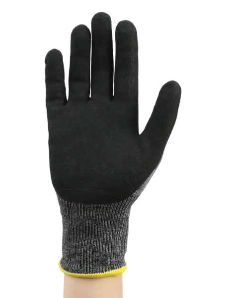 Перчатки от порезов с нитриловым покрытием Brodeks Defender GС-21 (серый)