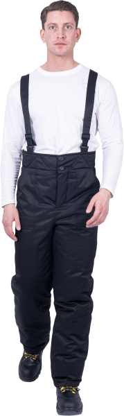 Брюки ЗАЩИТА зимние (чёрный)