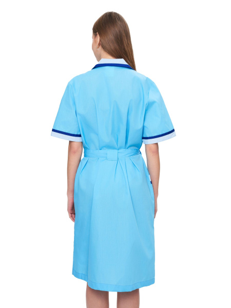 Халат ПРИБОЙ женский (голубой/св.голубой/василек)