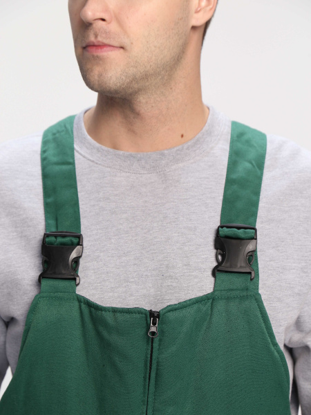 Полукомбинезон ЭКСПЕРТНЫЙ-ЛЮКС зимний (зелёный)