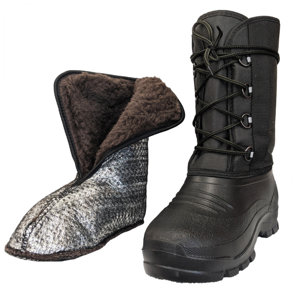 Сапоги МИЛИТАРИ ЛАЙТ STEP зимние ЭВА (черный)