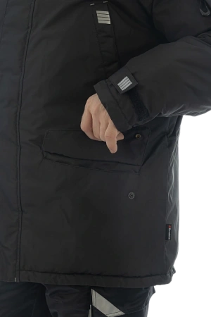 Парка Brodeks KW 204 зимняя (черный)