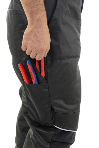 Полукомбинезон BRODEKS KW 403 зимний (черный)