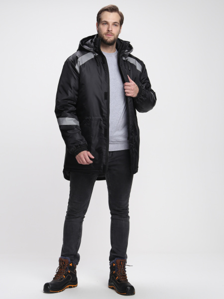 Куртка ПРОГРЕСС зимняя (черный)