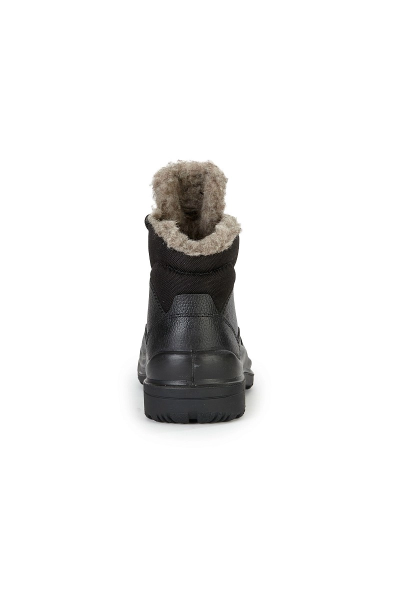 Ботинки НИТРО МАКС ПУ-Нитрил шерст.мех с КП КЩС (черный)