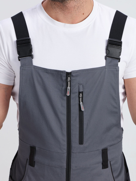 Полукомбинезон PROFLINE LEADER (серый/черный)