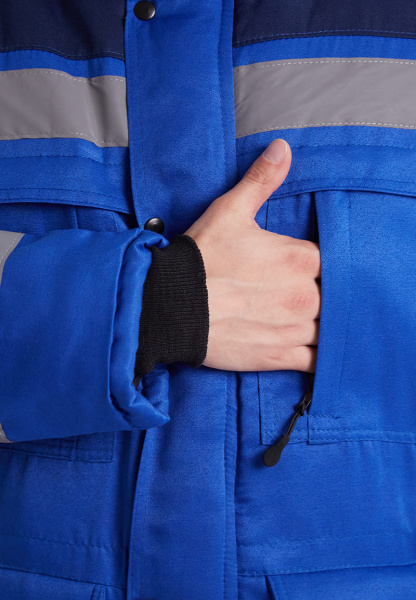 Костюм ЗИМНИК зимний с БР (василек/т.синий)