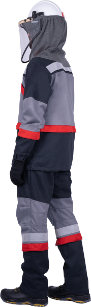 Костюм ЭЛЕКТРОСТОП ТЕРМО ЗЭТВ 30 противоэнцефалитный с БР (серый/красный)