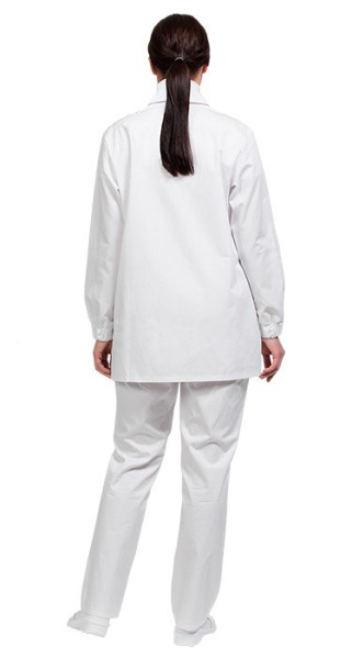 Костюм ОПЕРАТОР ХАССП женский с БР (белый)