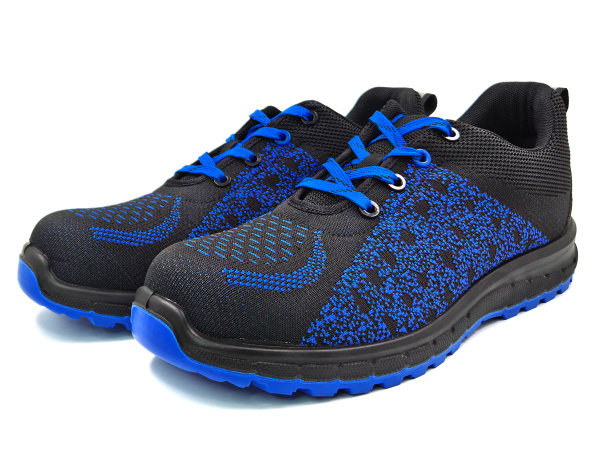 Полуботинки МИСТРАЛЬ AZ001-CK ПУ-ТПУ с КП и КС (синий/черный)