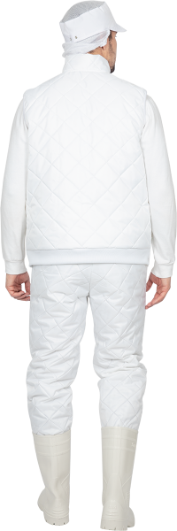 Жилет АПРЕЛЬ зимний (белый)