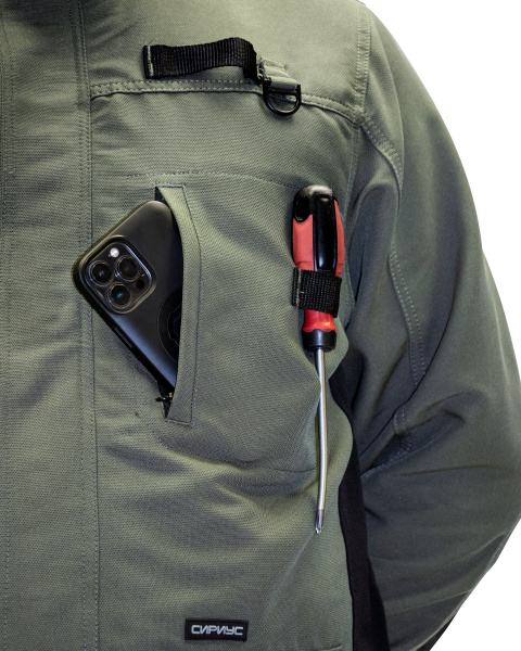 Костюм ТРИТОН с БР (хаки/черный)