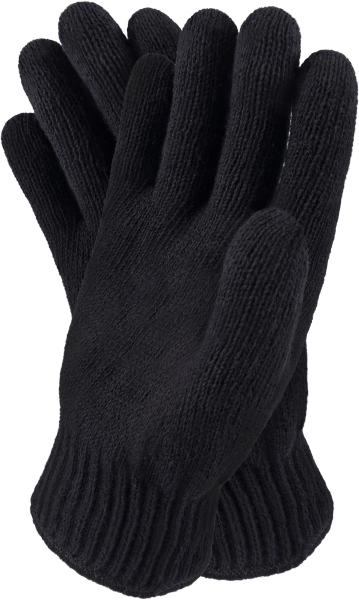 Перчатки Спец-SB трикотажные ДВОЙНЫЕ (черный) ОТГРУЗКА КРАТНО 5 ПАР