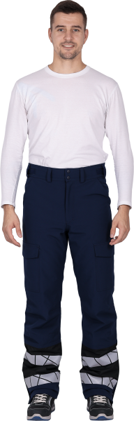 Брюки ACTIVE зимние (синий/черный)