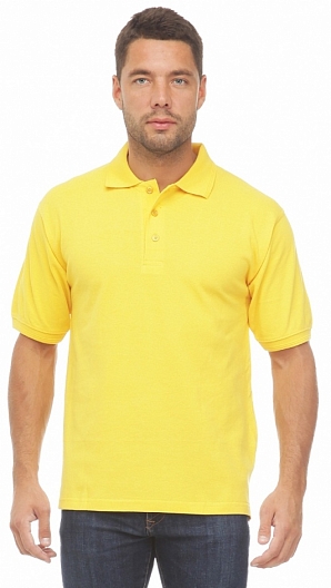 Рубашка "Поло"-жёлтый