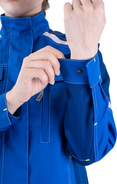 Куртка ТУРБО SAFETY женская (василек/синий)