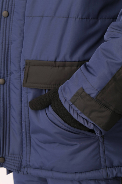 Костюм БЕРКУТ зимний с ПК (т.синий/черный)