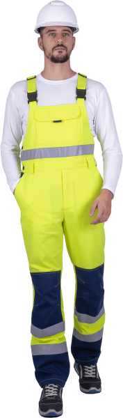 Костюм РЕФЛЕКТ-1 сигнальный с ПК (желтый/синий)