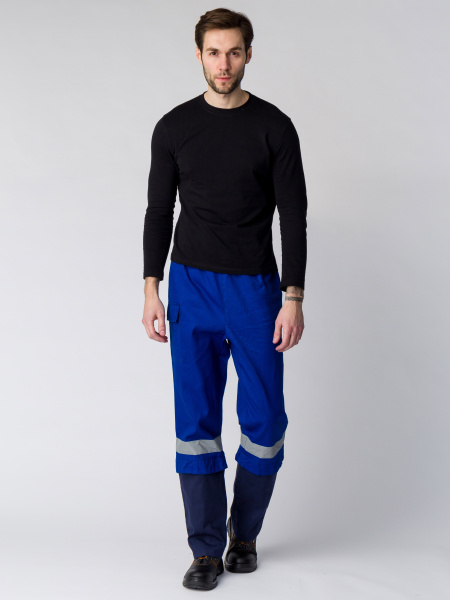 Костюм ИМПУЛЬС с БР противоэнцефалитный антигнус (т.синий/васильковый)