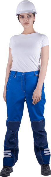 Брюки ЭДВАНС женские (васильковый/синий)