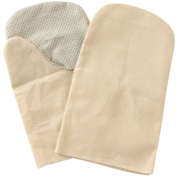 Рукавицы х/б с ПВХ наладонником (белый)