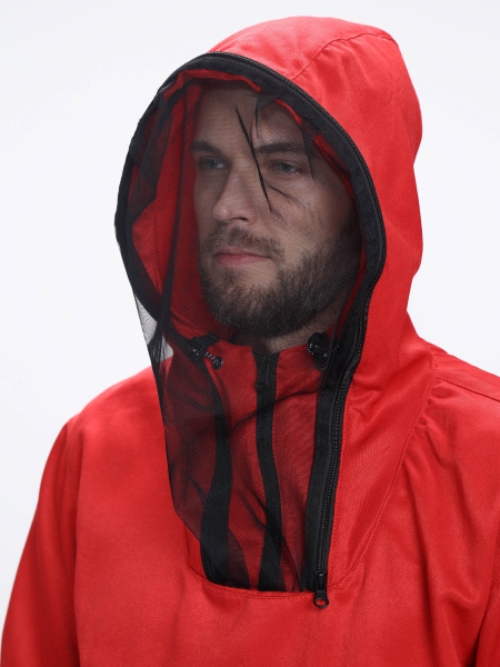 Костюм ЗАЩИТА с БР (красный/черный)