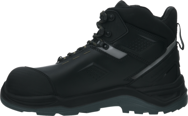 Ботинки VERT ПУ/ТПУ кожаные с КП и КС (черный)