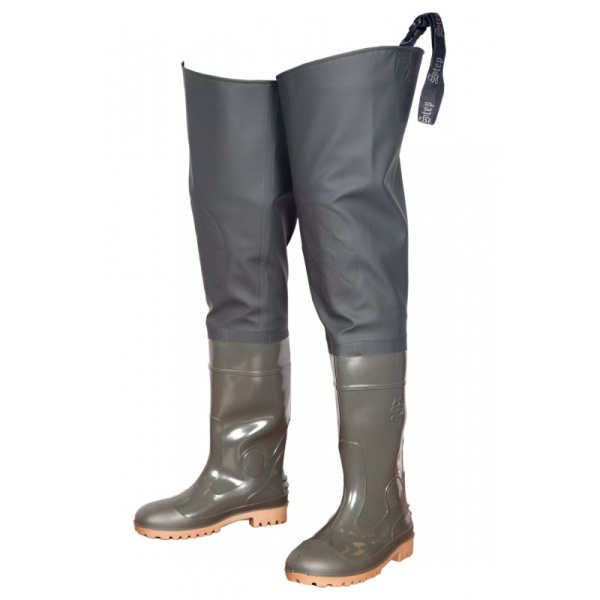 Сапоги рыбацкие STEP В-40 МБС П ПВХ/ВИНИТОЛ с МП (оливковый)