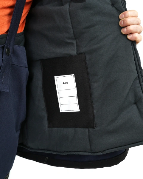 Костюм сварщика ОНИКС СОП 3 кл.защиты зимний с БР (черный)