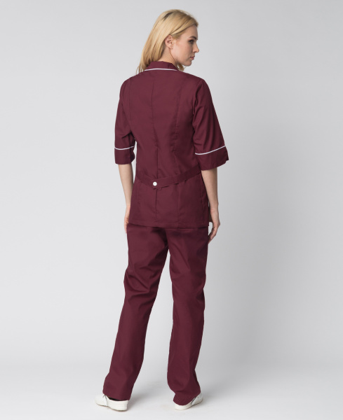 Костюм ДИАНА женский с БР (бордовый)