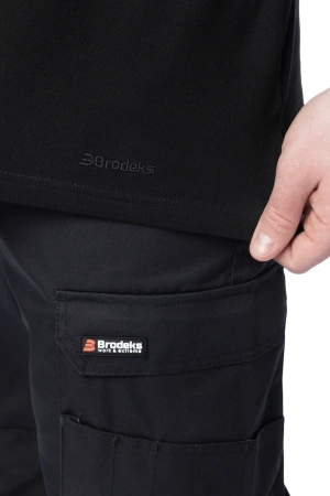 Рубашка поло BRODEKS KS721 (черный)