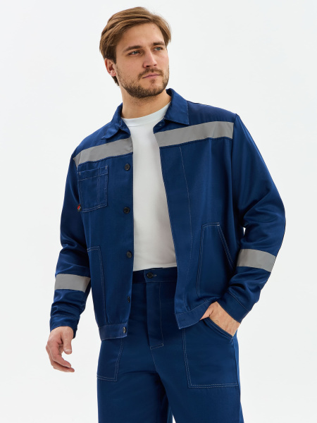 Костюм ЛИГОР-1 СОП К. с БР (т.синий)