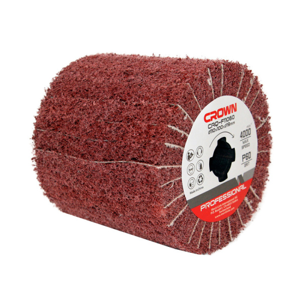 Абразивная щетка CROWN CAQ-F11060 зернистость P60