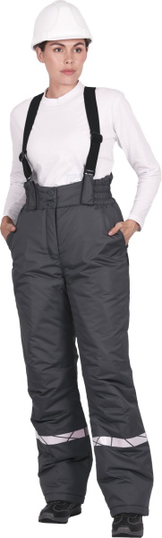 Брюки ВИРАЖ НЕО женские зимние (т.серый)