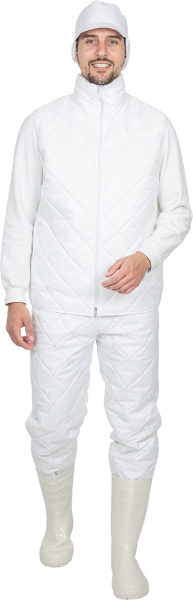 Жилет АПРЕЛЬ зимний (белый)