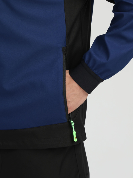 Куртка PROFLINE LEADER софтшел (синий/черный)